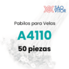 Pabilo para vela A4110 50 pz