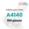 Pabilo para vela A4140 100 pz
