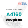 Pabilo para vela A4160 3000 pz