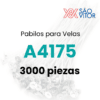 Pabilo para vela A4175 3000 pz