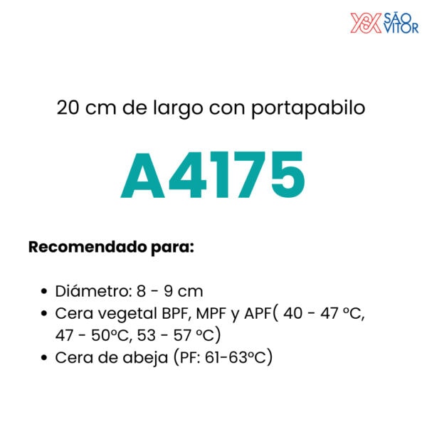 Pabilo para vela A4175 - Imagen 2