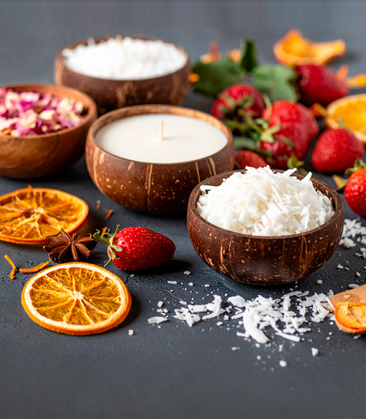 Insumos clave para velas