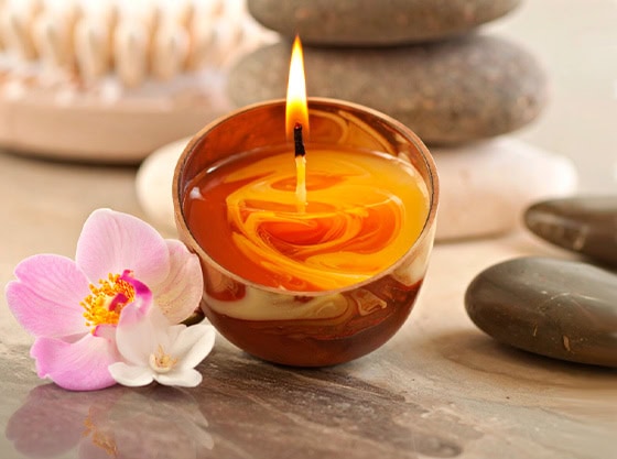 Velas de Masaje