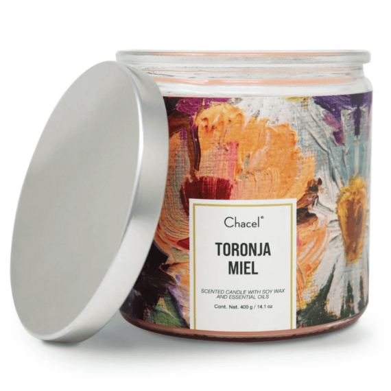 vela Óleo toronja miel miel de toronja