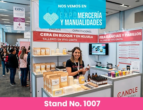 proveedores de insumos para velas cdmx stand 1007 wtc