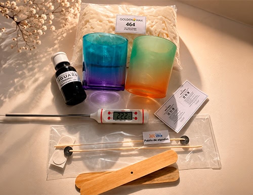 kit para hacer velas